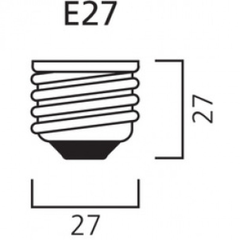 temperen Spijsverteringsorgaan Botsing Calex Ball lamp 24 Volt 25W E27 clear